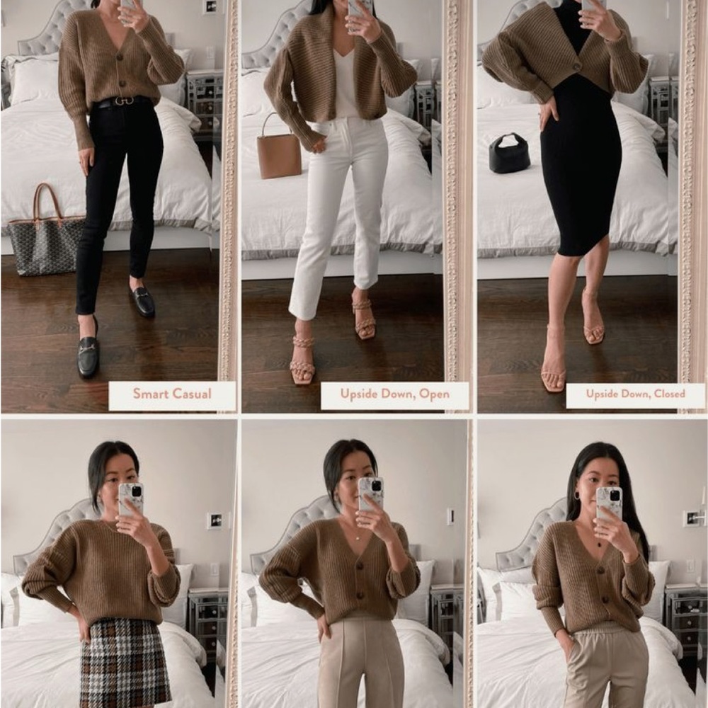 NWOT Express | Cropped Sweater Cardigan - Picture 3 of 5